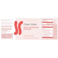 Clean Slate Metal Excretion Support - 30 capsules (formerly DETOXAWAY METAL EXCRETION SUPPORT) - Image 4