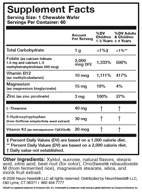 FolinicNeeds - 60 chewables - Image 2